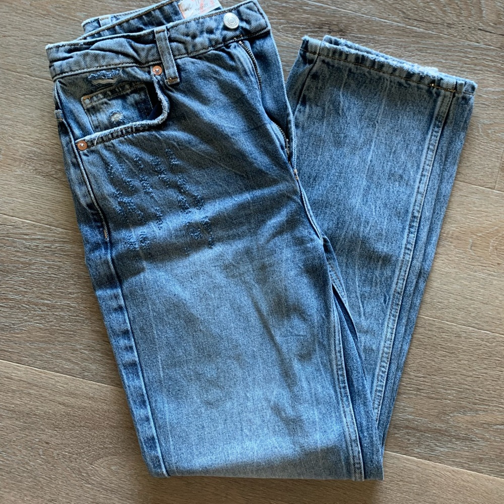Free People Straight Leg Jeans